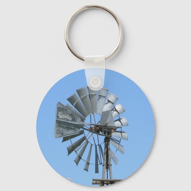 American Windmill 2 Keychain (Front)