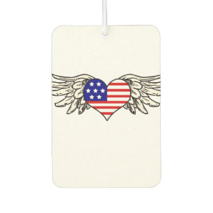 American Winged Heart Air Freshener