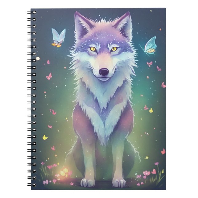 American wolf 2 notebook (Front)