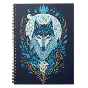 American wolf 8 notebook