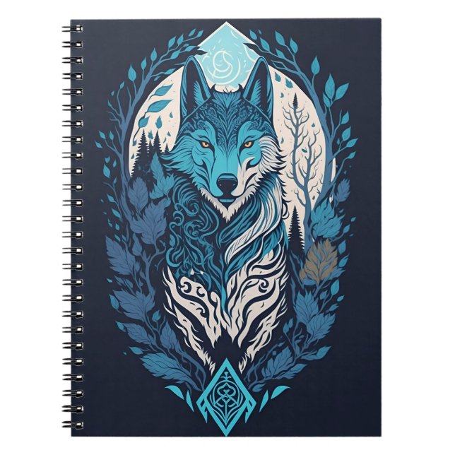American wolf 9 notebook (Front)