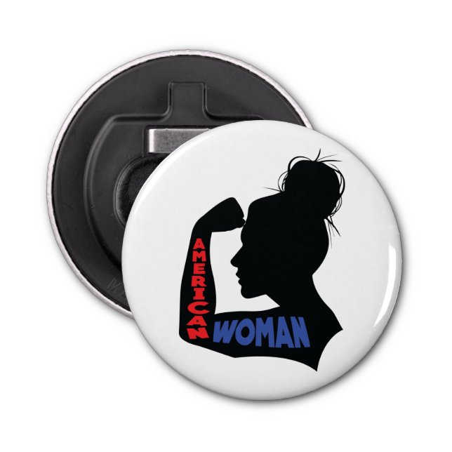 American Woman Bottle Opener (Front)