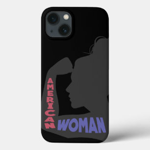 American Woman dark grey iPhone 13 Case