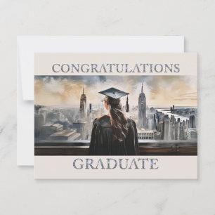 American Woman Graduate Congratulations