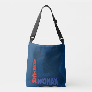 American Woman I love You Crossbody Bag