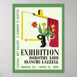 American Women Painters Exhibition Poster