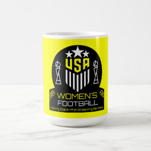 American Women's Soccer Football Magic Mug