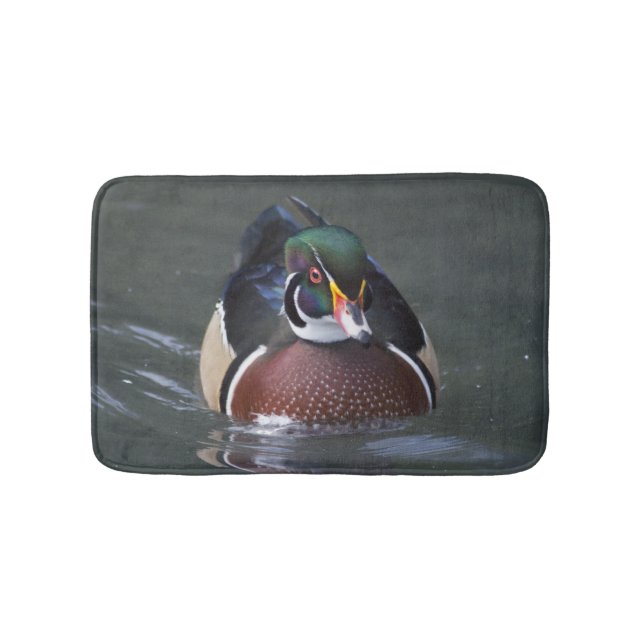 American Wood Duck Bath Mat (Front)