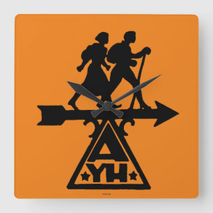 American Youth Hostels Square Wall Clock