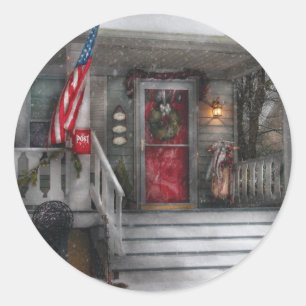 Americana - A Tribute to Rockwell Classic Round Sticker