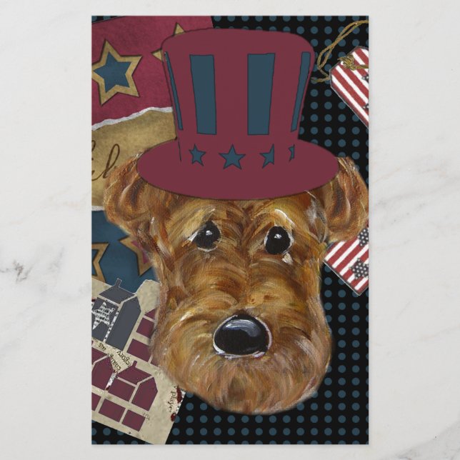 AMERICANA AIREDALE STATIONERY (Front)