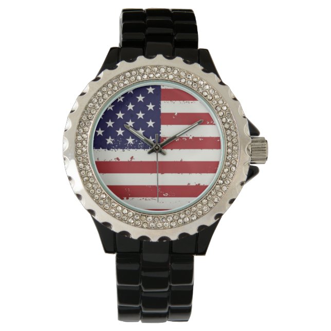 Americana American Flag Watch (Front)
