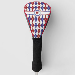 Americana Argyle Driver Cover