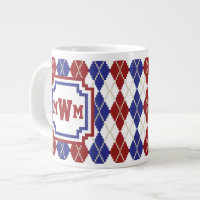 Americana Argyle Specialty Mug