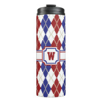 Americana Argyle Thermal Tumbler