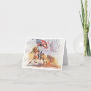Americana Cowboy by Sherry Card