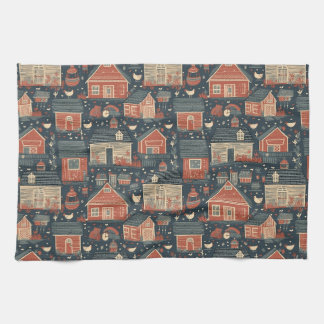 Americana Farmhouse Kitchen Towels