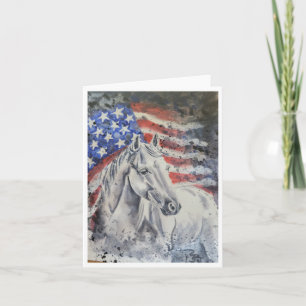 Americana Horse by Sherry Card