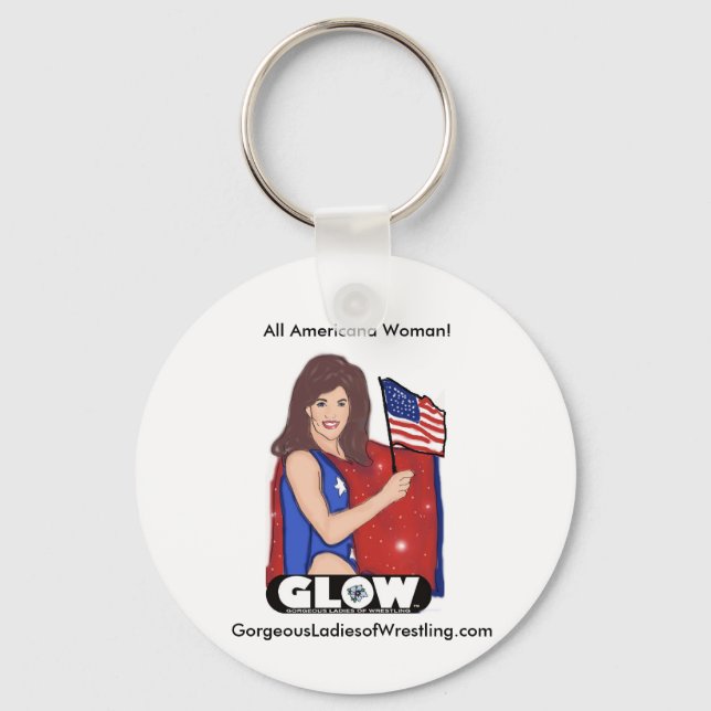 Americana Keychain (Front)