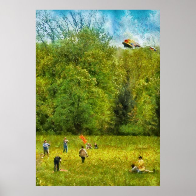 Americana - Let's go fly a kite Poster (Front)