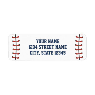 Americana Navy & Red Baseball Anniversaire/Baby sh