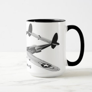 Americana:  P-38 Lightning Mug