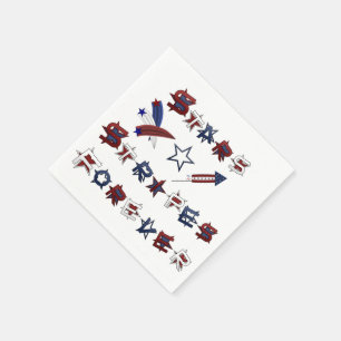 Americana Paper Napkins
