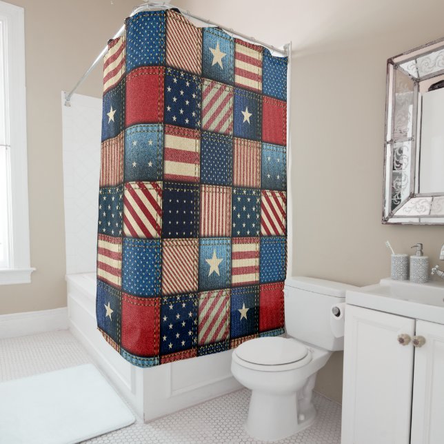 Americana Patchwork Image (In Situ)