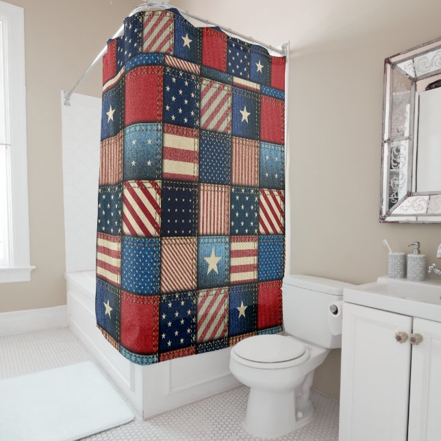 Americana Patchwork Image Version 2 (In Situ)