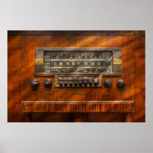 Americana - Radio - Remember what radio was like Poster