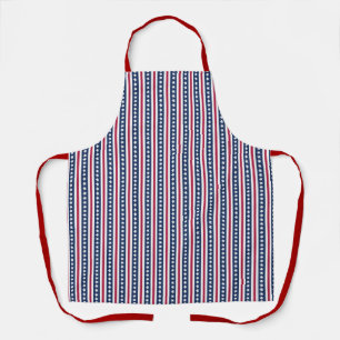 Americana stars and stripes  apron