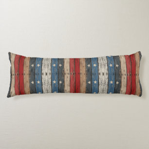 Americana/Stars Stripes/Patriotic Body Pillow
