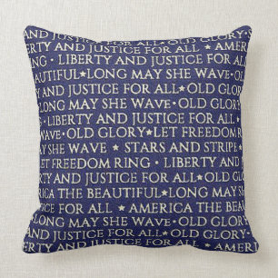 "Americana" THROW PILLOW