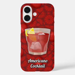 Americano Cocktail iPhone 16 Case