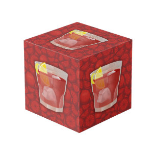 Americano cocktail cube