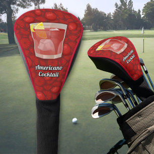 Americano Cocktail Golf Head Cover