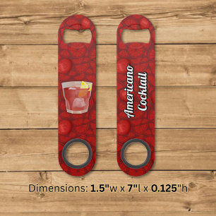 Americano cocktail speed bottle opener