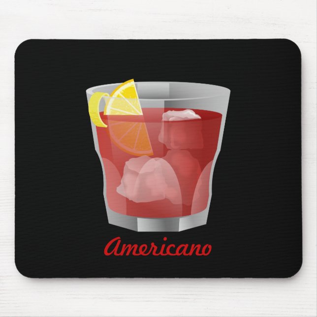 Americano Mouse Pad (Front)