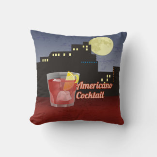 Americano Recipe Throw Pillow