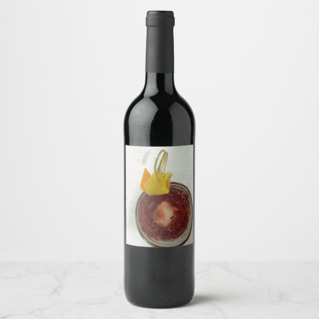 Americano Wine Label (Front)