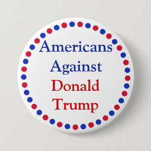 Americans Against Donald Trump Button