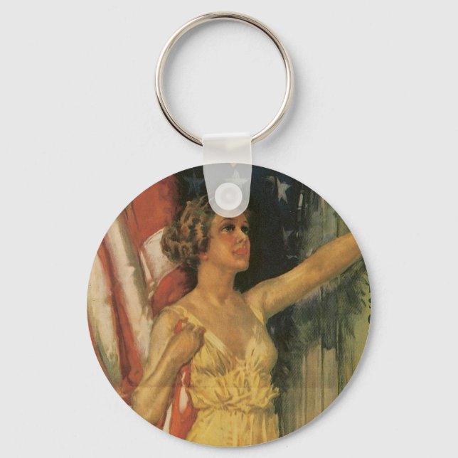 Americans All Keychain (Front)