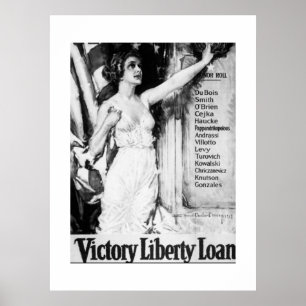 Americans All! Victory Liberty Loan Poster