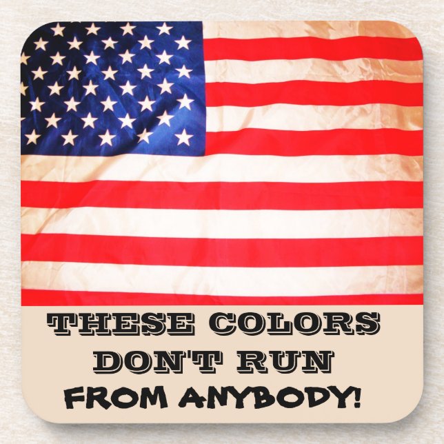 AMERICAN'S ARE BRAVE COASTER (Front)