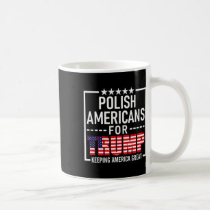 Americans For Trump Conservative Gift 2020 Reelect Coffee Mug