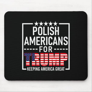 Americans For Trump Conservative Gift 2020 Reelect Mouse Pad