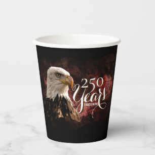 America's 250th Anniversary Bald Eagle  Paper cup