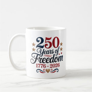 America's 250th Anniversary Commemorative Coffee Mug