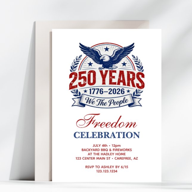 America's 250th Anniversary Event Invitation (Creator Uploaded)