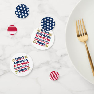 America's 250th Anniversary Patriotic Confetti
